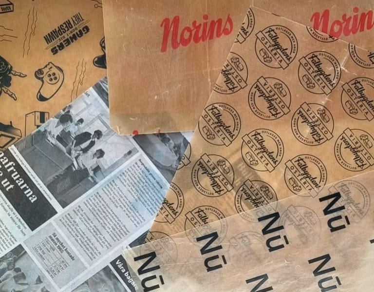 Nova veg wax with print